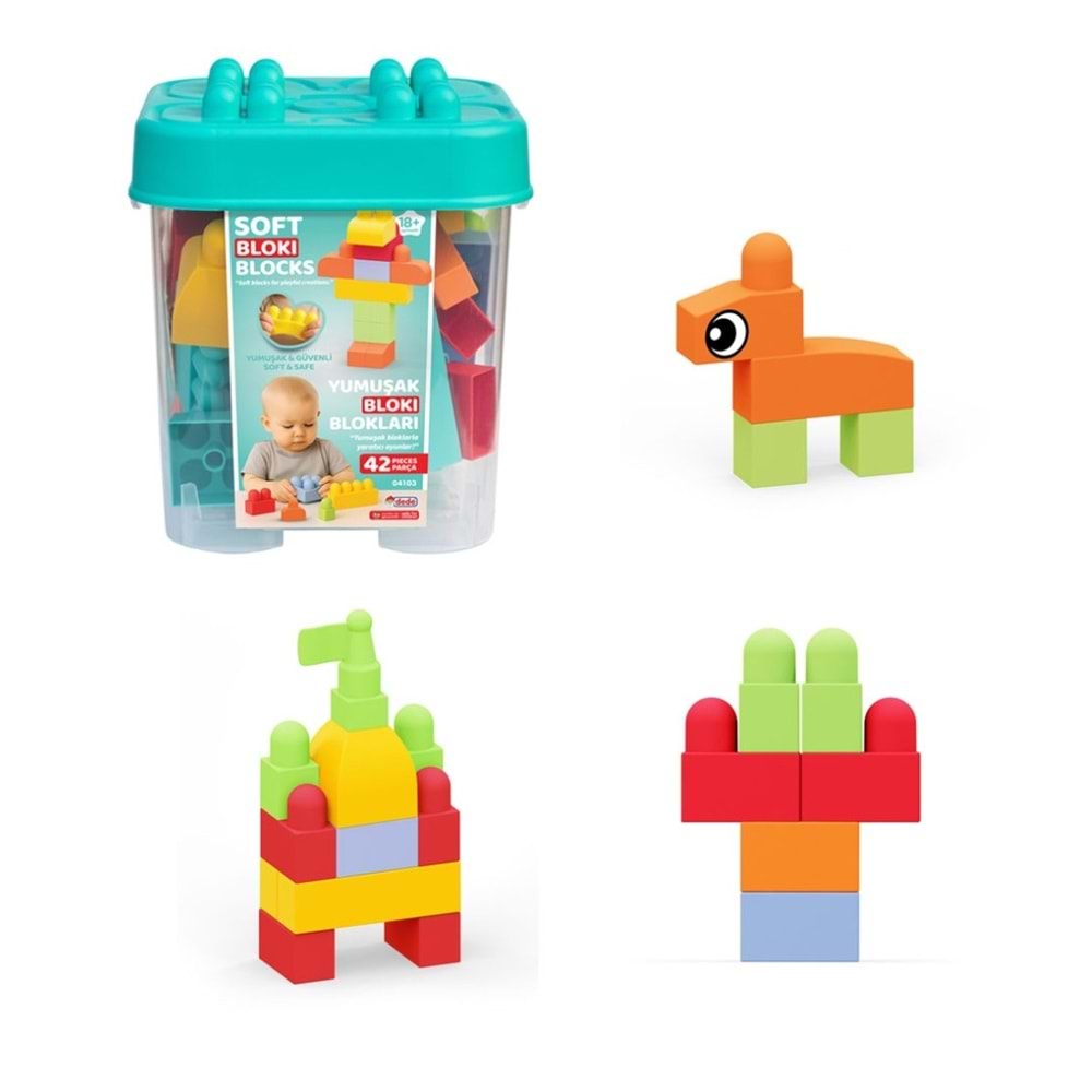 YUMUŞAK BLOKİ BLOKLARI KOVA 42 PRÇ 04103 *8