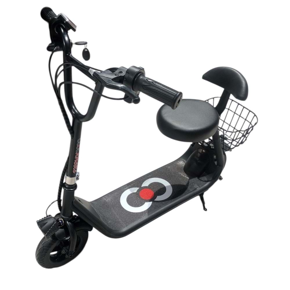 ELEKTİRİKLİ MİNİ HARLEY SEPETLİ BİSİKLET SİYAH FR60317 *1