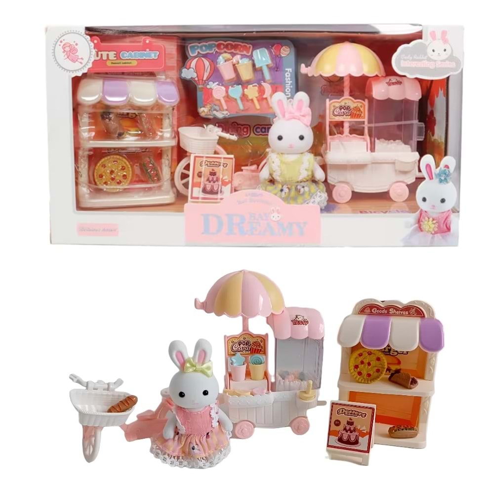 MG BAY DREAMY MİNİ TAVŞAN YEMEK SETİ 6693 *18