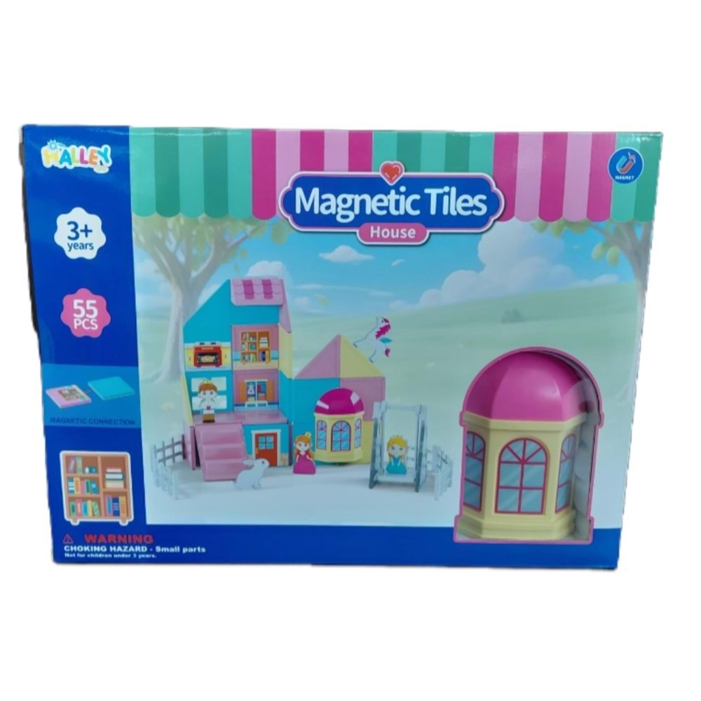 SEHER MAGNETIC RENKLİ PENCERE BLOK 55 PARÇA SH59691 *8