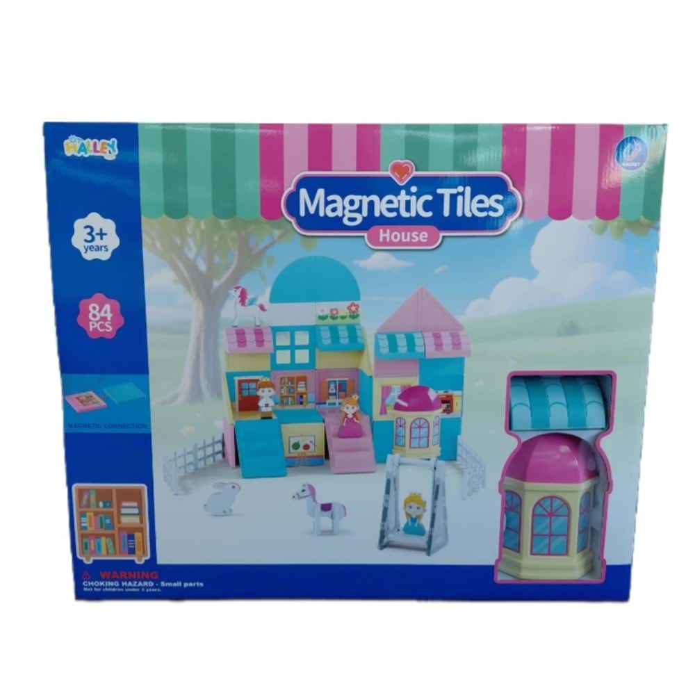 SEHER MAGNETIC RENKLİ PENCERE BLOK 84 PARÇA SH59692 *8