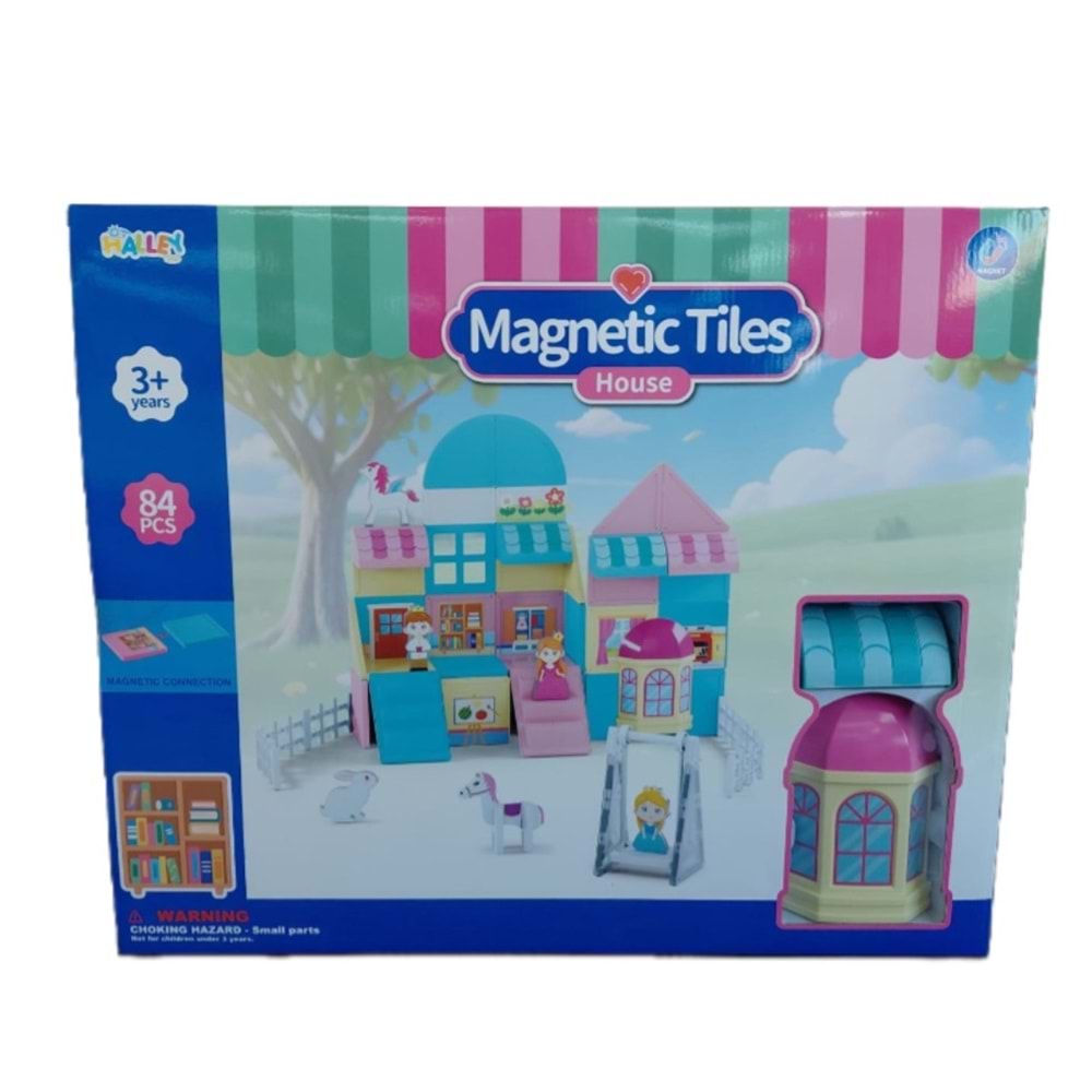 SEHER MAGNETIC RENKLİ PENCERE BLOK 84 PARÇA SH59692 *8