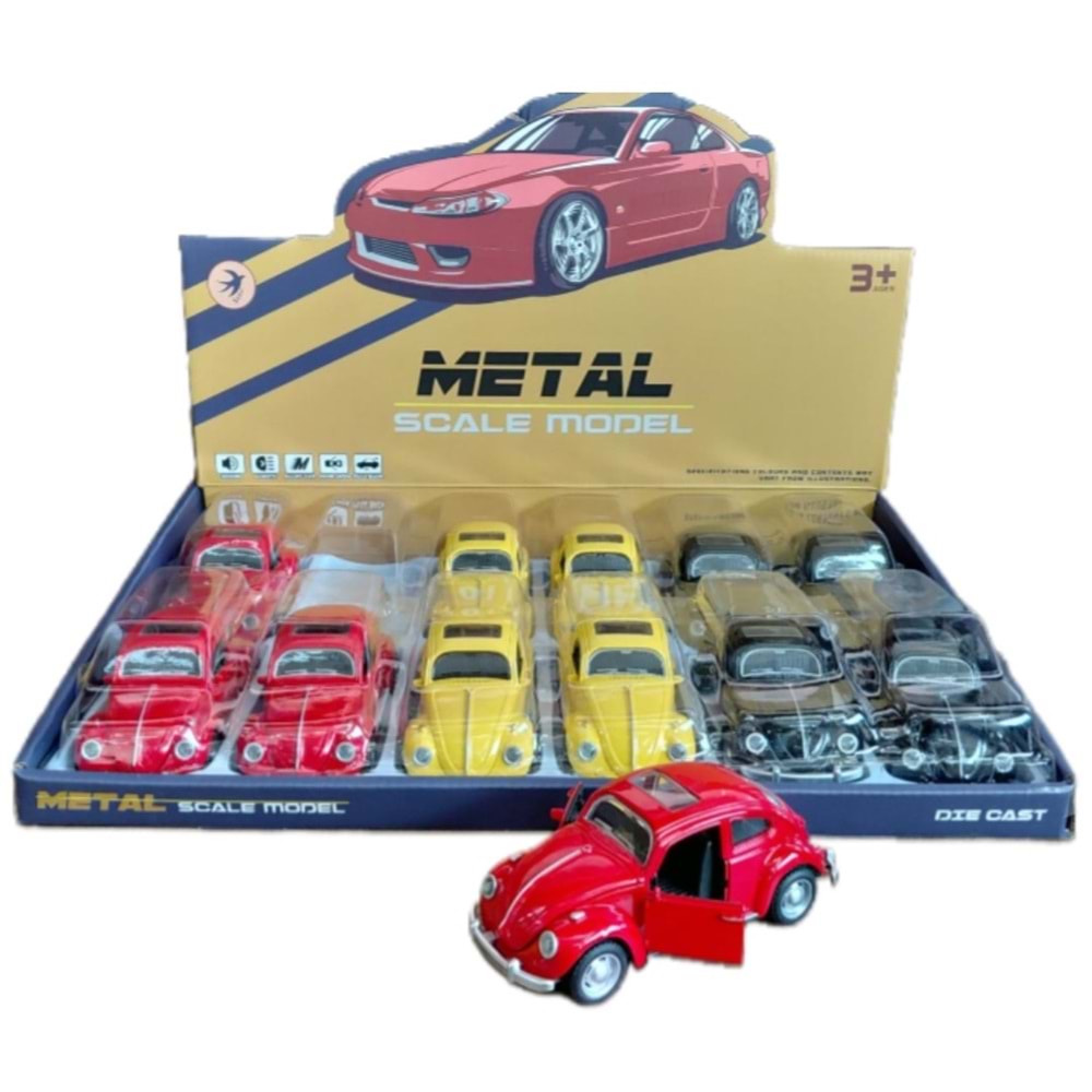 SEHER 15 CM BÜYÜK BOY SESLİ IŞIKLI METAL WOSWOS 32111D *96