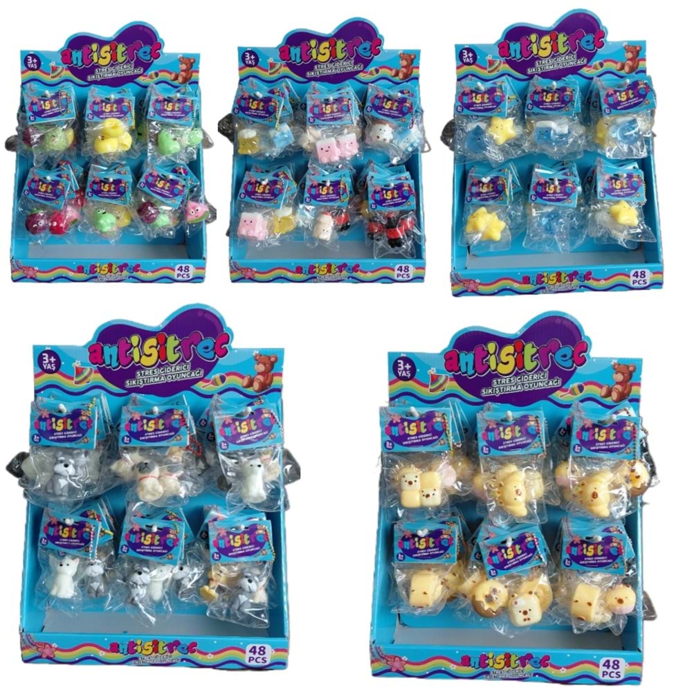 SUKUŞI STANDLI KARIŞIK ASORTİ 48 Lİ PKT OZN *576