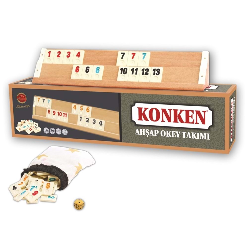 KONKEN AHŞAP OKEY 10143