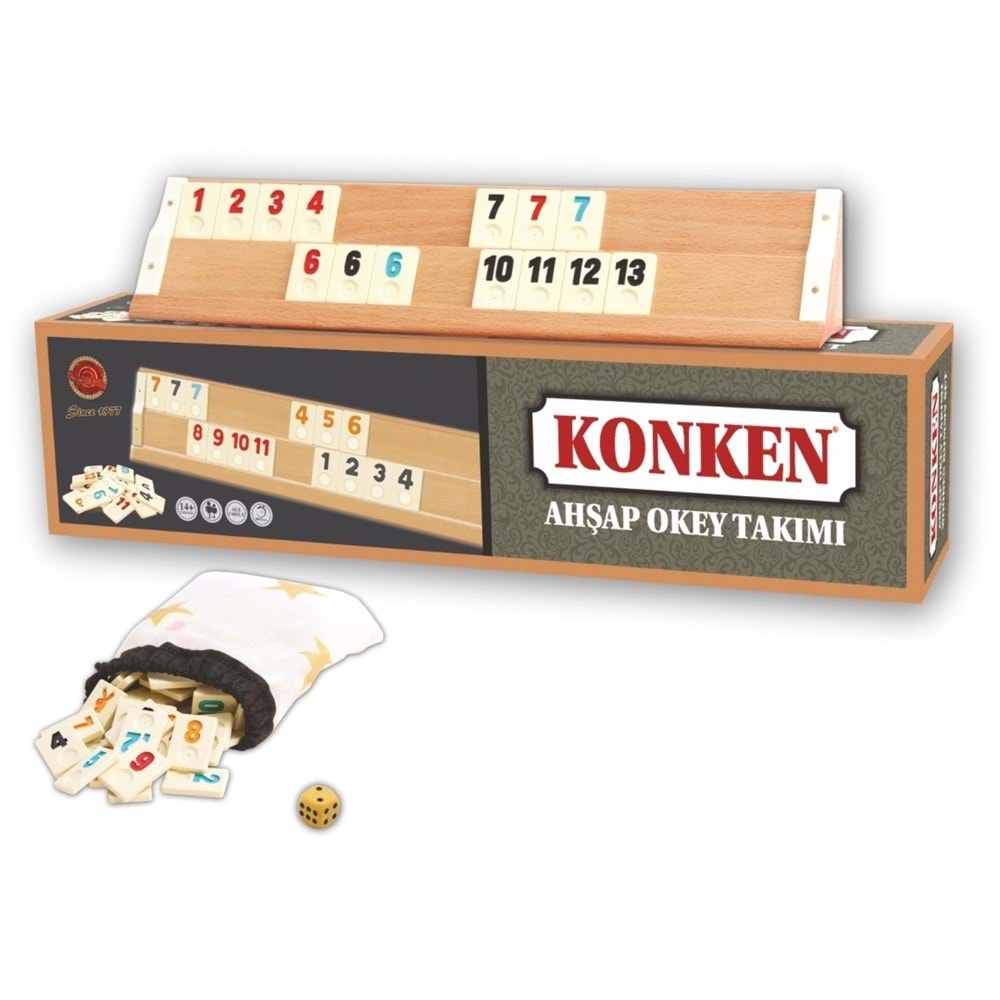 KONKEN AHŞAP OKEY 10143