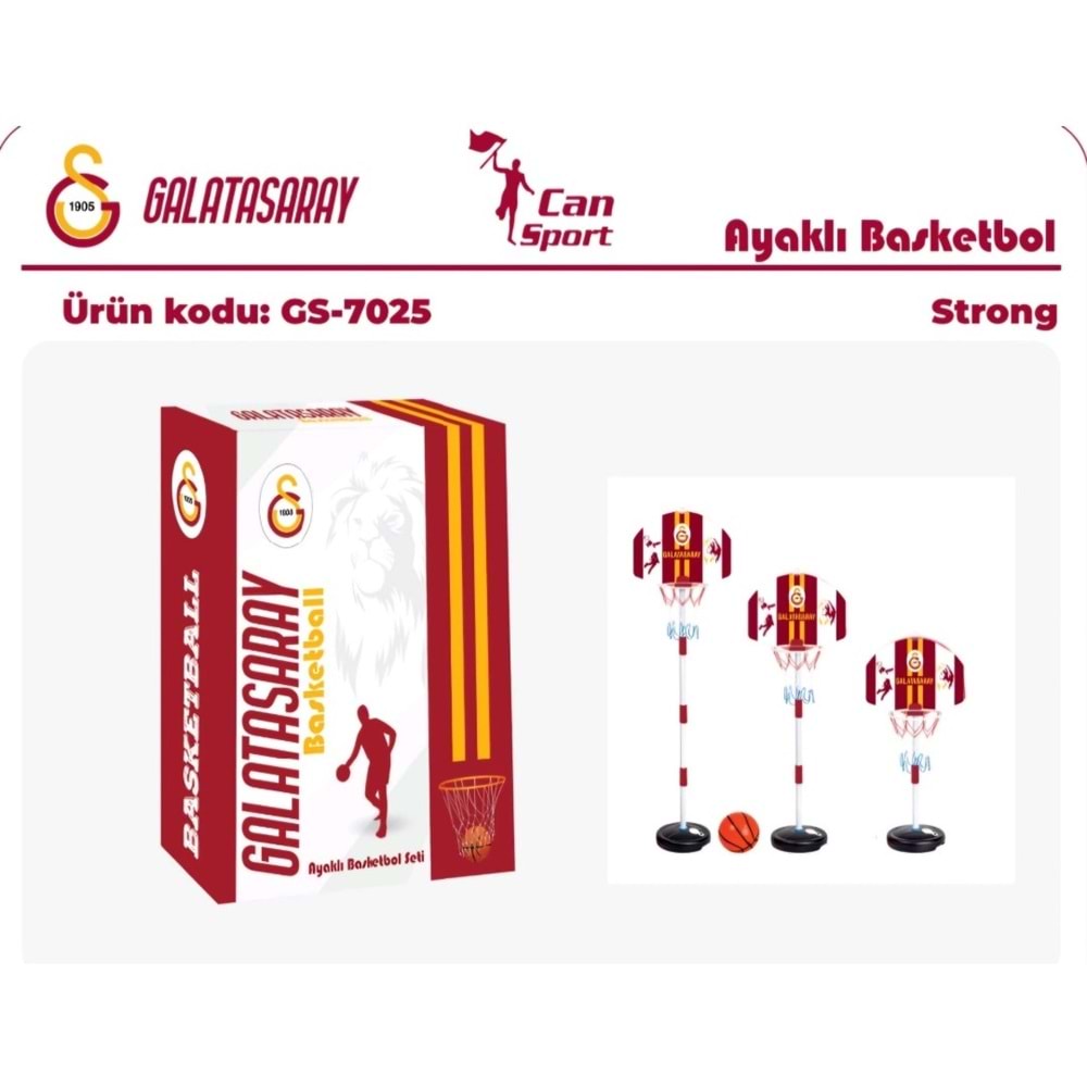 GALATASARAY AYAKLI BASKET POTASI GS-7025 *6
