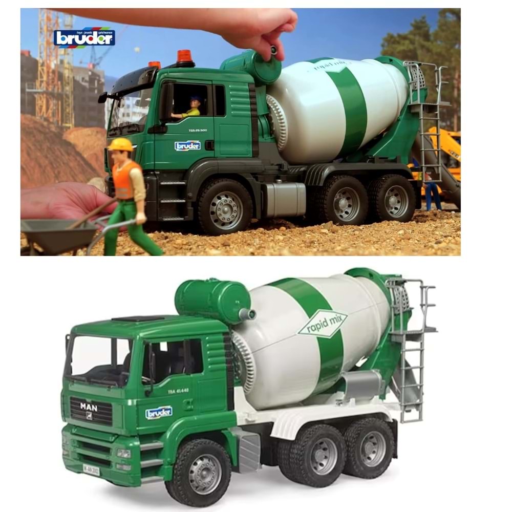 BRUDER MAN TGA BETON MKSERİ BR02739