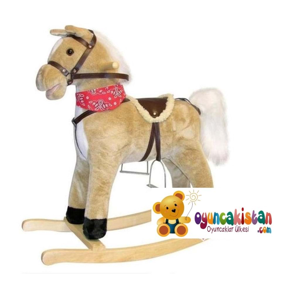 SEHER AHŞAP SALLANAN SESLİ AT PL50206