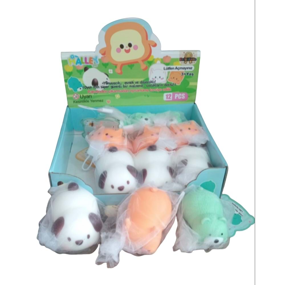 SEHER FİLEDE KÖPEK KEDİ AYICIK SUKUŞİ OYUNCAK SH59725 *288