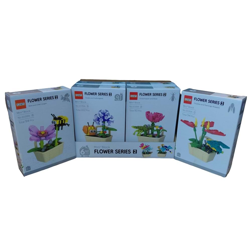 LEGO ÇİÇEK FİĞÜR KARIŞIK FLOWER SRİES 2 1039A *144