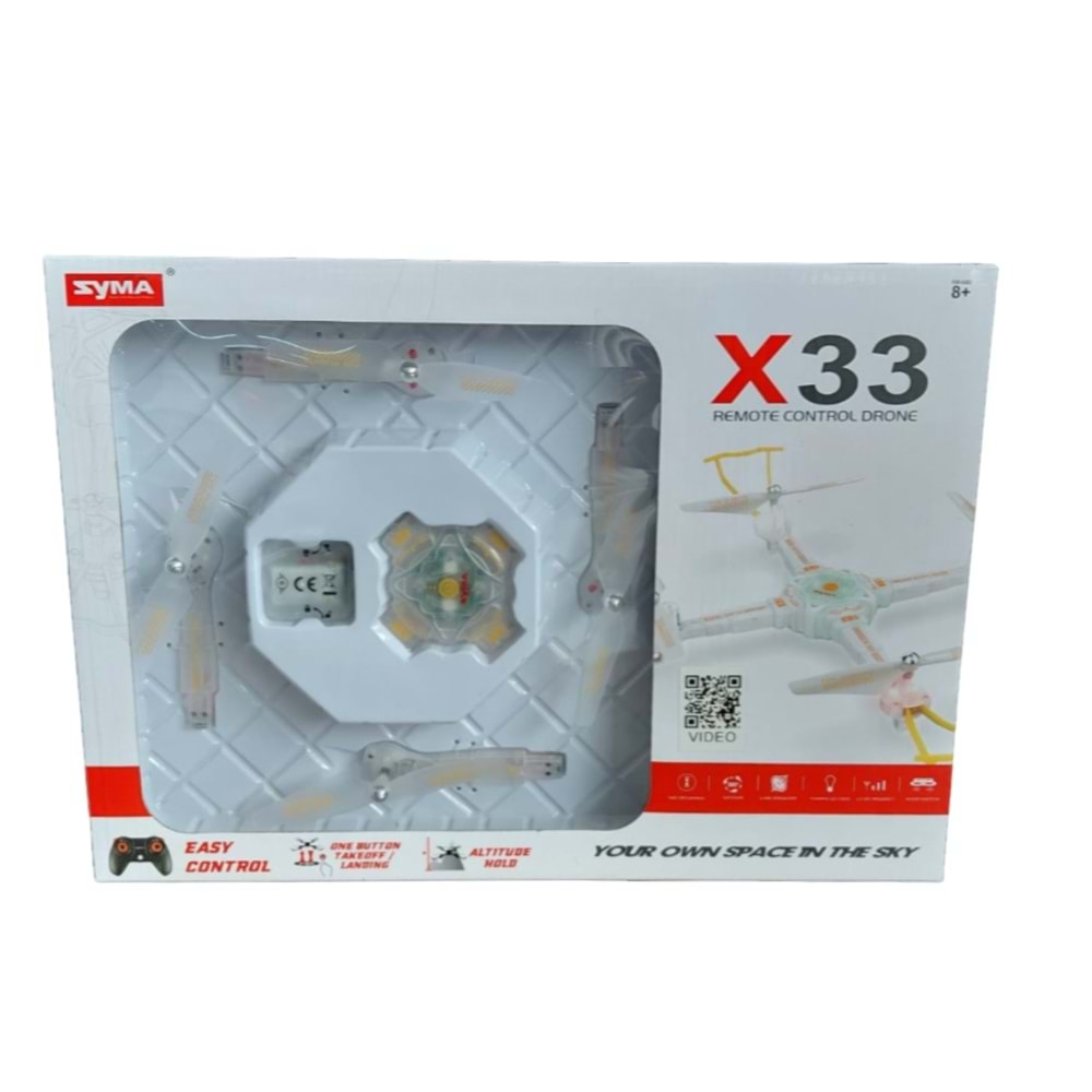 SEHER UZK 4 ROTORLU DRONE X33 *12