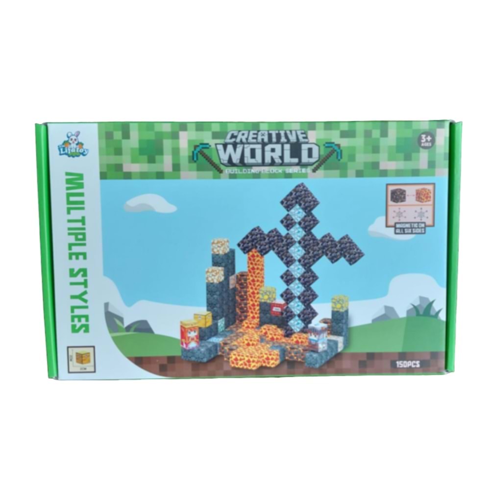 MAGNETIC BLOKS 150 PARÇA MCFT 6899 *36