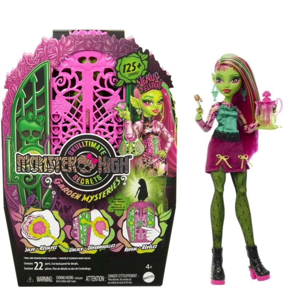 MTL MONSTER HİGH GİZEMLİ BAHÇE HYT75 *4