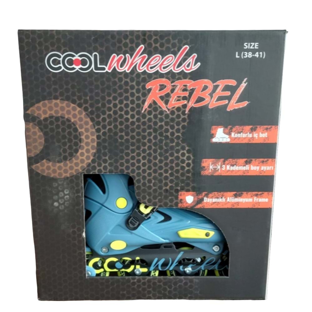 REBEL PATEN SARI MAVİ (38-41) FR38699 *6