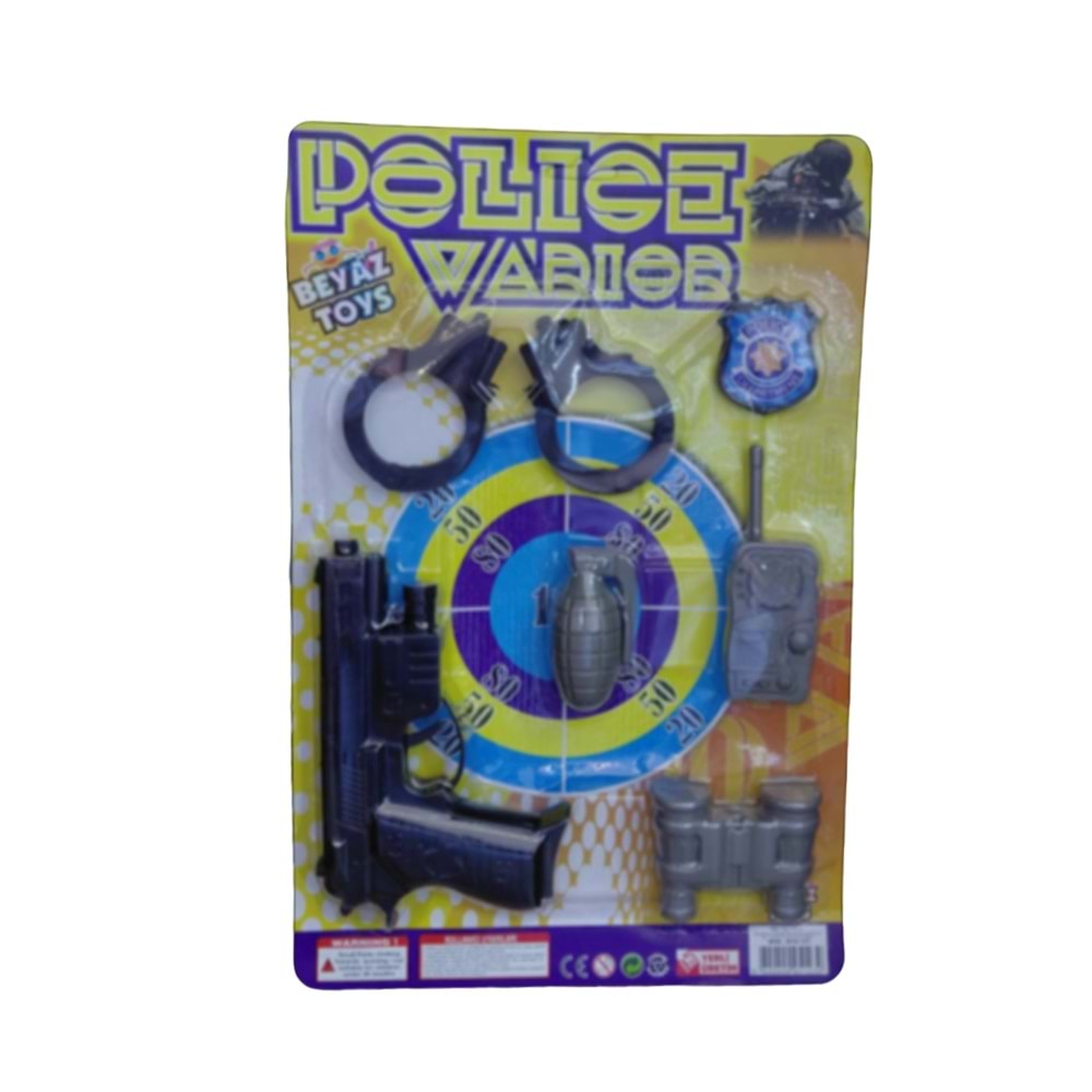 KARTELA POLİS SETİ BYZ-123 *50
