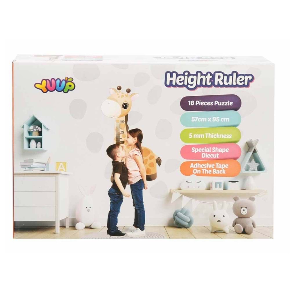 HEGHT RULER BOY ÖLÇER PUZZLE 18 PARÇA ADN-3567 *36