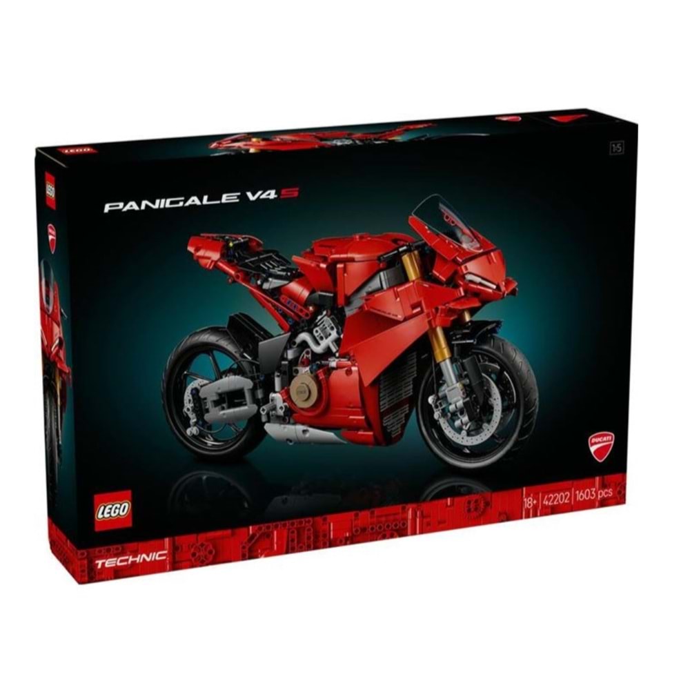 LEGO TECHNİC DUCATİ PANİGALE V4 S MOTOSİKLET 42202