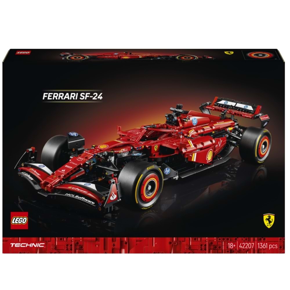 LEGO TECHNİC FERRARİ SF-24 F1 ARABA 42207 *1