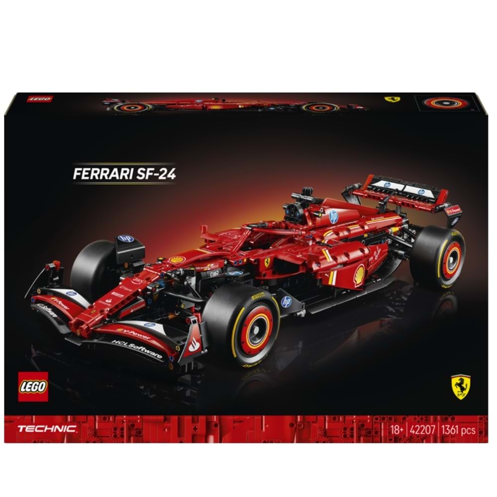 LEGO TECHNİC FERRARİ SF-24 F1 ARABA 42207 *1