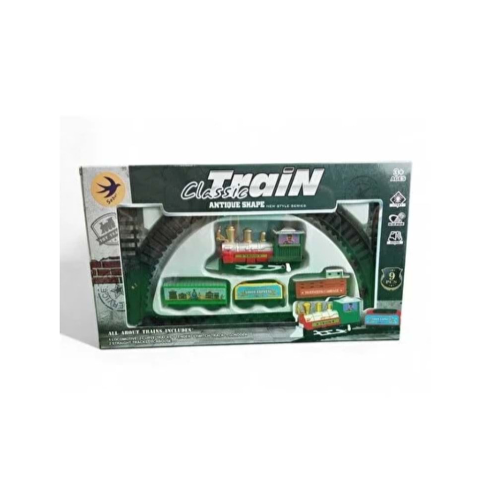 SEHER TREN 183 CM RAYLI VAGONLU SET 8501 *72