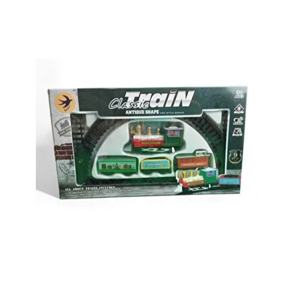 SEHER TREN 183 CM RAYLI VAGONLU SET 8501 *72