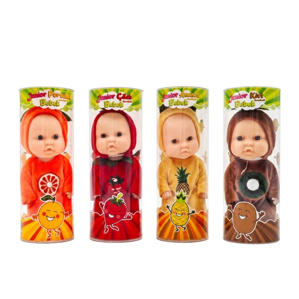 JUNIOR BEBİŞ MEYVE KOSTÜMLÜ PVC FANUS PKT 62454 *72