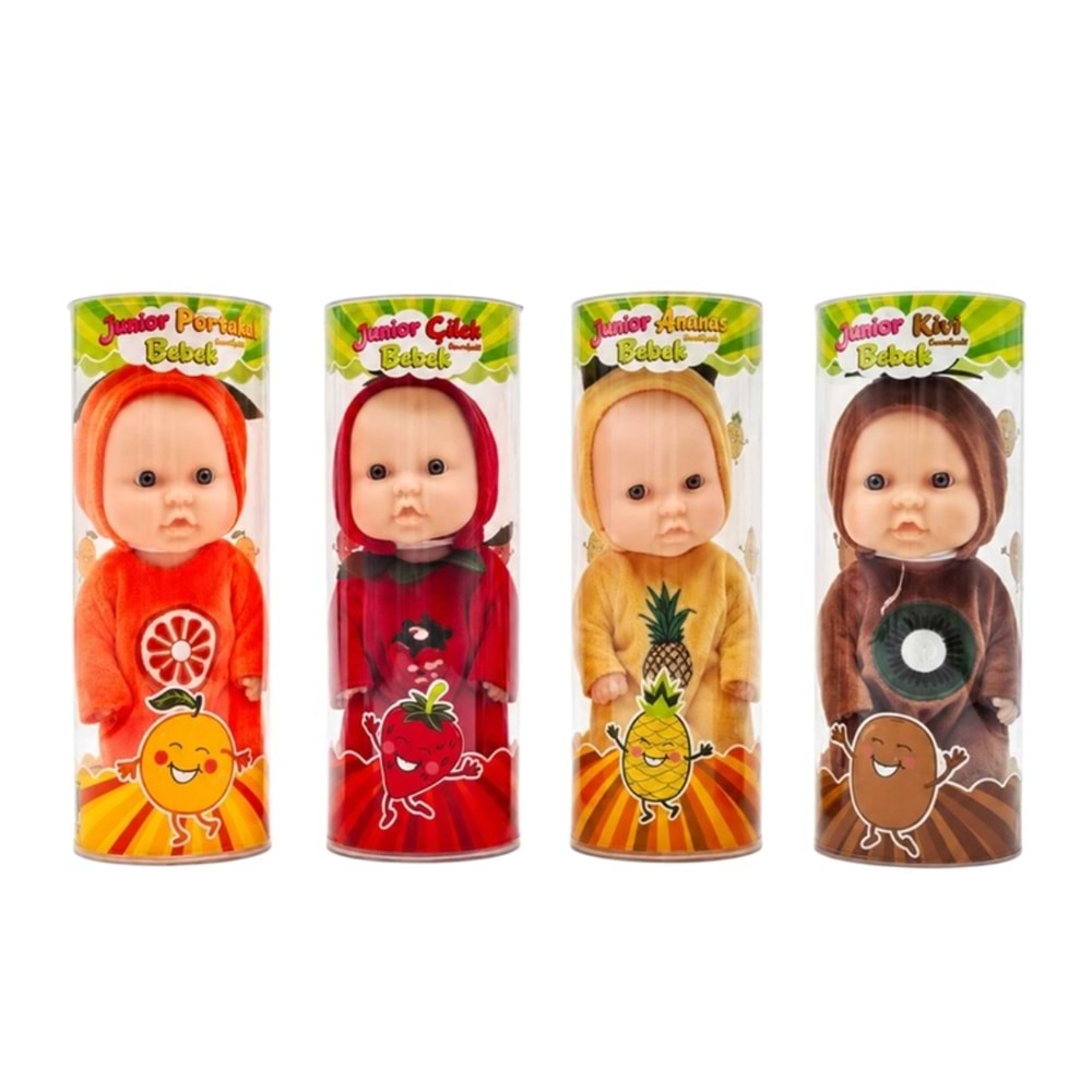 JUNIOR BEBİŞ MEYVE KOSTÜMLÜ PVC FANUS PKT 62454 *72
