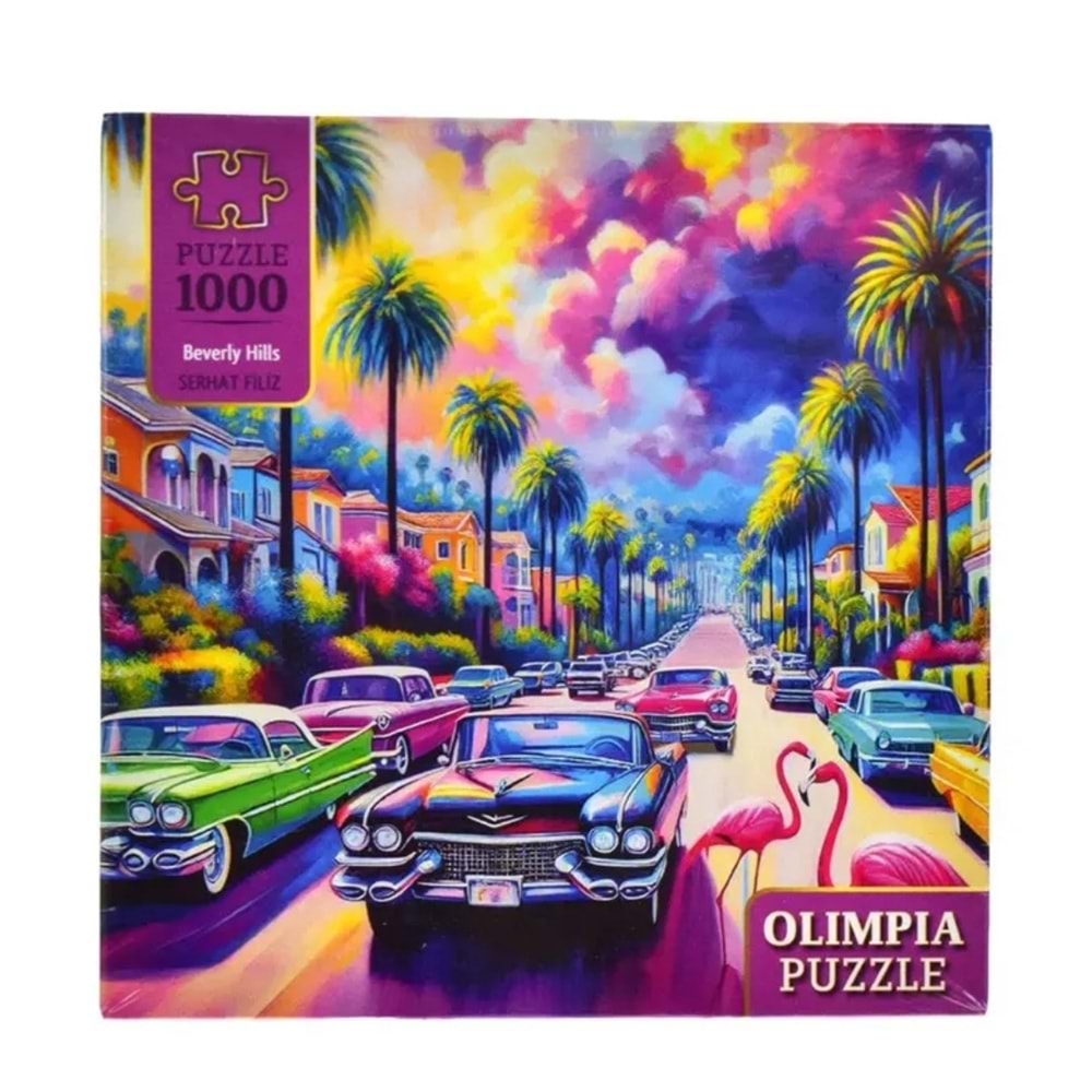 PUZZLE OLİMPİA BEVERLY HİLLS 1000 PRÇ 15001 *12
