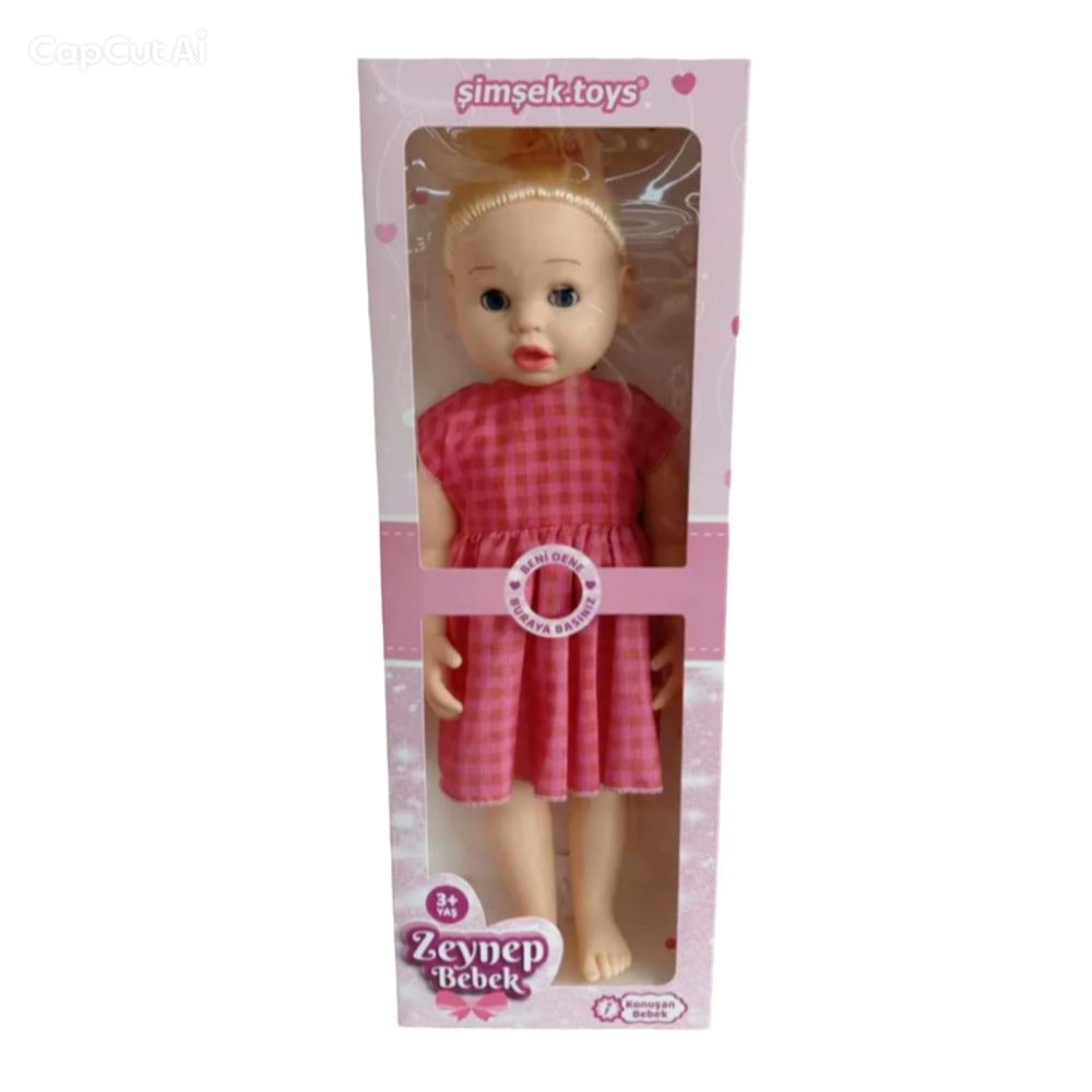 KUTULU ZEYNEP KONUŞAN BEBEK 60 CM 8578 *15