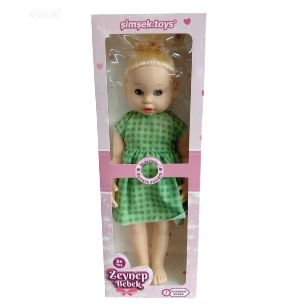 KUTULU ZEYNEP KONUŞAN BEBEK 60 CM 8578 *15