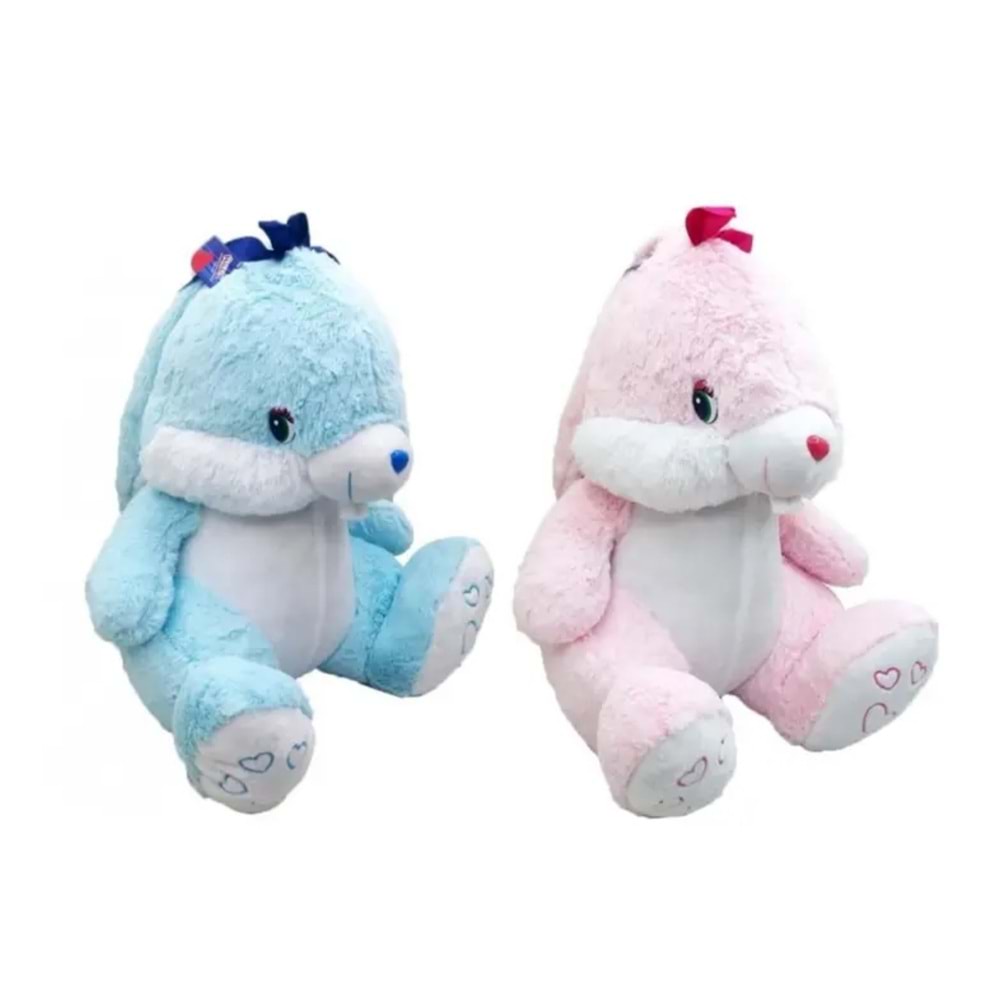 PELUŞ 60 CM BÜYÜK SAKALLI TAVŞAN PL62601 *6