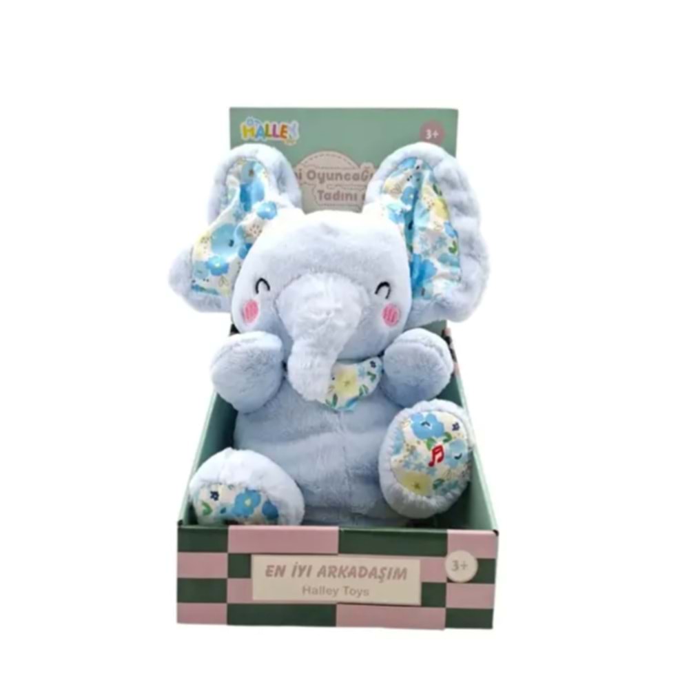 MÜZİKLİ HAREKETLİ 28 CM FİL PL50124 *30