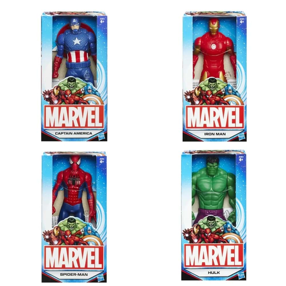 HSB MARVEL 6 İNÇ TEMEL FİGÜR ASORTİ B1686 *24