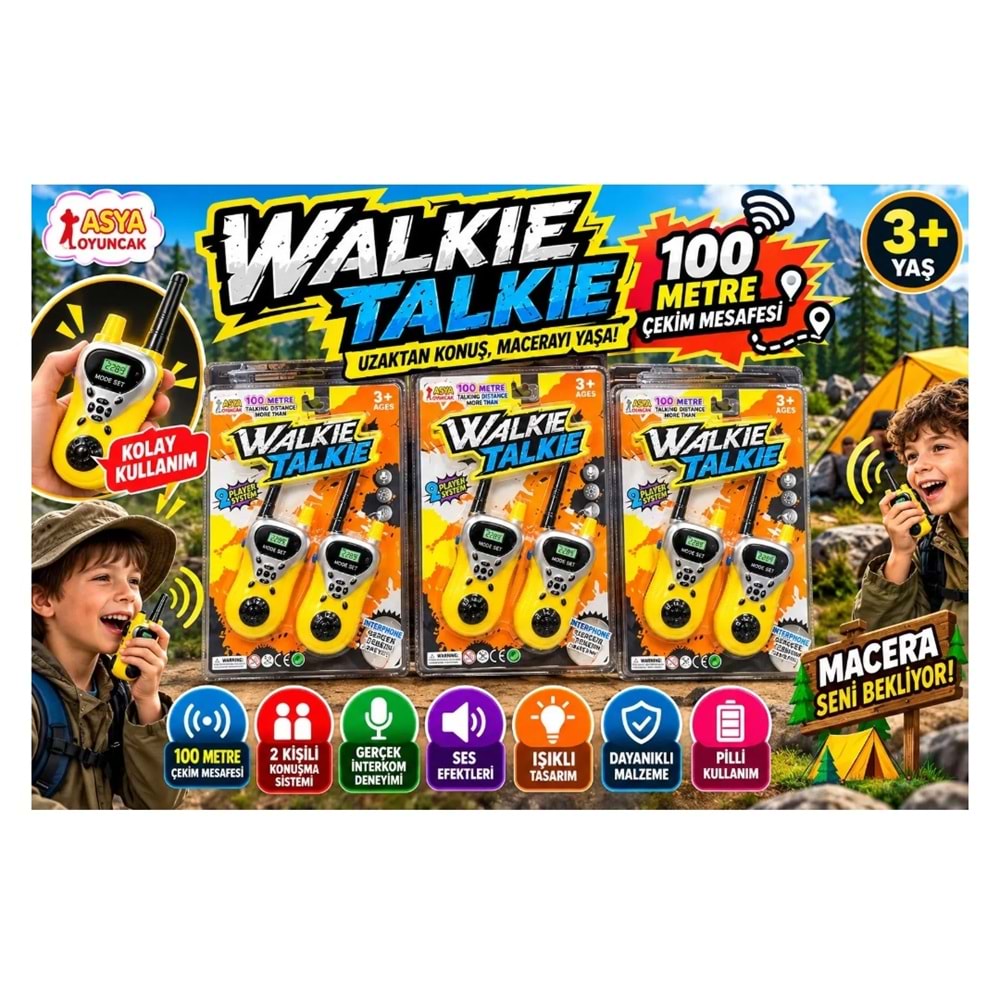 WALKIE TALKIE TELSİZ C771-2289 *96