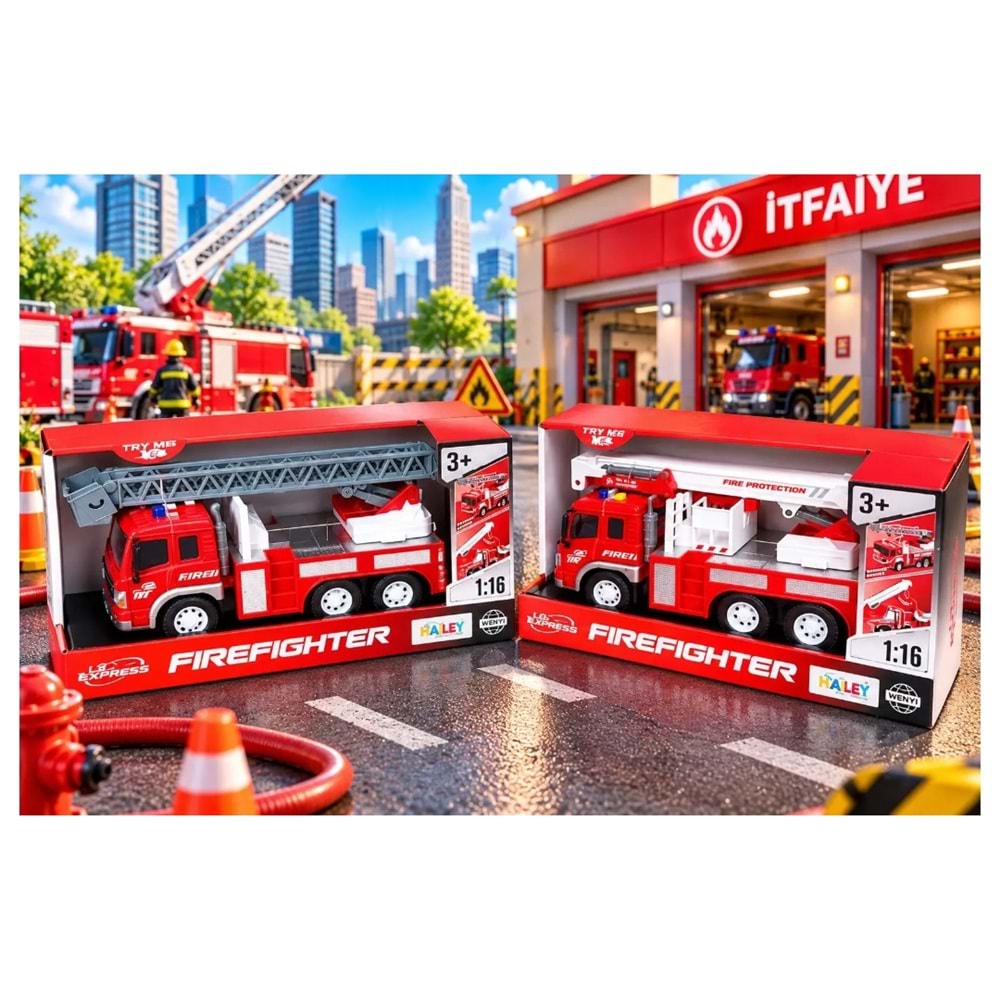 SEHER İTFAİYE IŞIKLI SESLİ WY350A *24