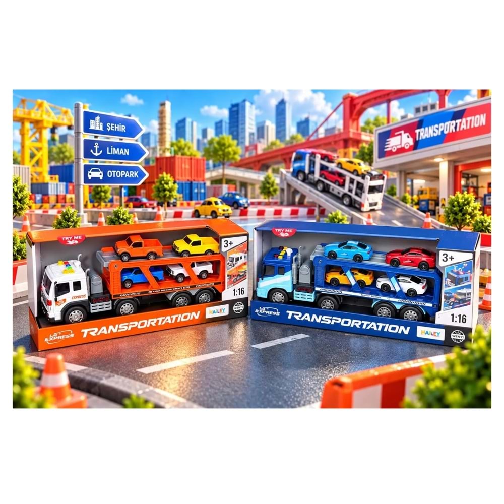SEHER TAŞIYICI TIR IŞIKLI SESLİ WY572A *18