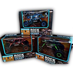 U/K ŞARJLI ROCK CRAWLER OFF ROAD 1:16 TOY-16 (12)