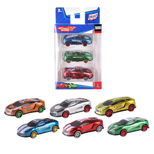 3 LÜ SPEED RACER METAL ARABA TOY-23 (96)
