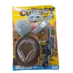 ŞAPKALI KOVBOY SETİ TAHA-027 (25)