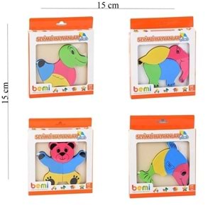 SEVİMLİ HAYVANLAR PUZZLE 04065 (48)