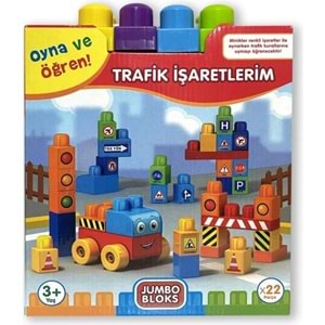 JUMBO BLOCKS TRAFİK İŞARETLERİM 6462 (36)