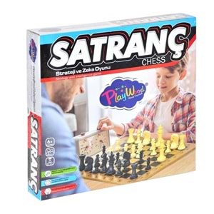 KUTUDA AHŞAP SATRANÇ OYUNU ONY-212 * 20