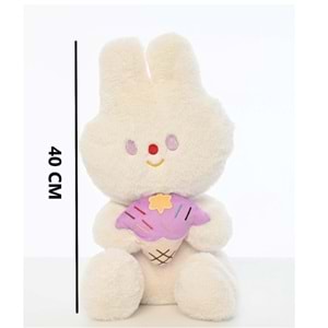 PELUŞ DONDURMALI TAVŞAN 03014*34