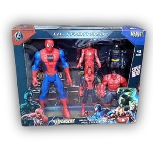 BÜYÜK SPİDERMAN VE KÜÇÜK KARAKTERLER 8818-3SP *30