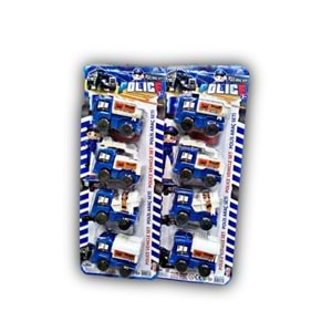 4 LÜ POLİS ARAÇ SETİ İMG-160 *85