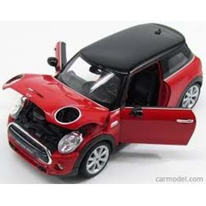 WELLY 1:24 MINI COOPER HATCH (12) 24058*12