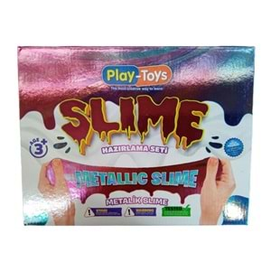 PLAYTOYS DIY SLIME SET METALIC 4263-METALIC *24