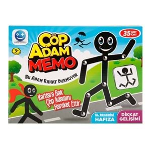 ÇÖP ADAM ŞEKİLLERİ YAPMA OYUN HED109 *108