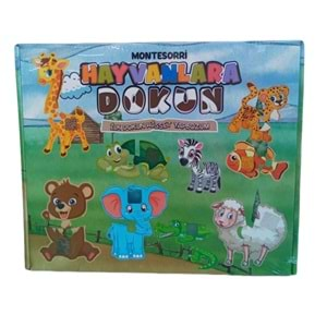 DOKU HİSLİ HAYVAN PUZZLE KDS-9023